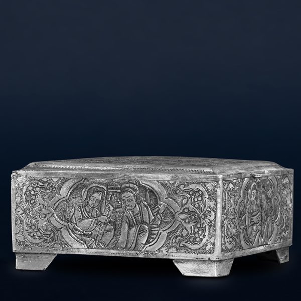 silver jewelry box