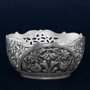 silver bowl